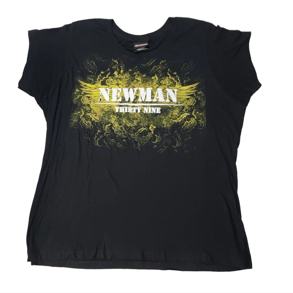 Ryan Newman Thirty Nine 39 Nascar Racing T-shirt Women's 2X Black Cotton